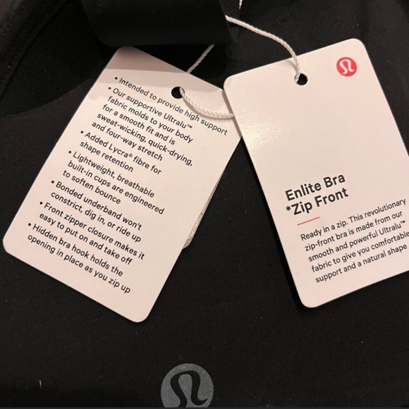 Lululemon Enlite Bra 34c - Picture 3 of 4